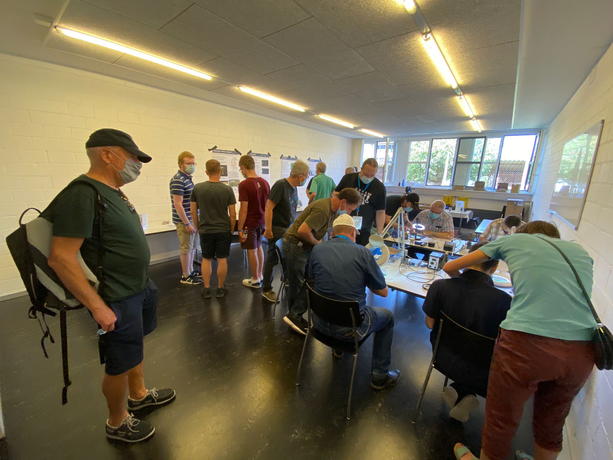 Workshop im Untergeschoss